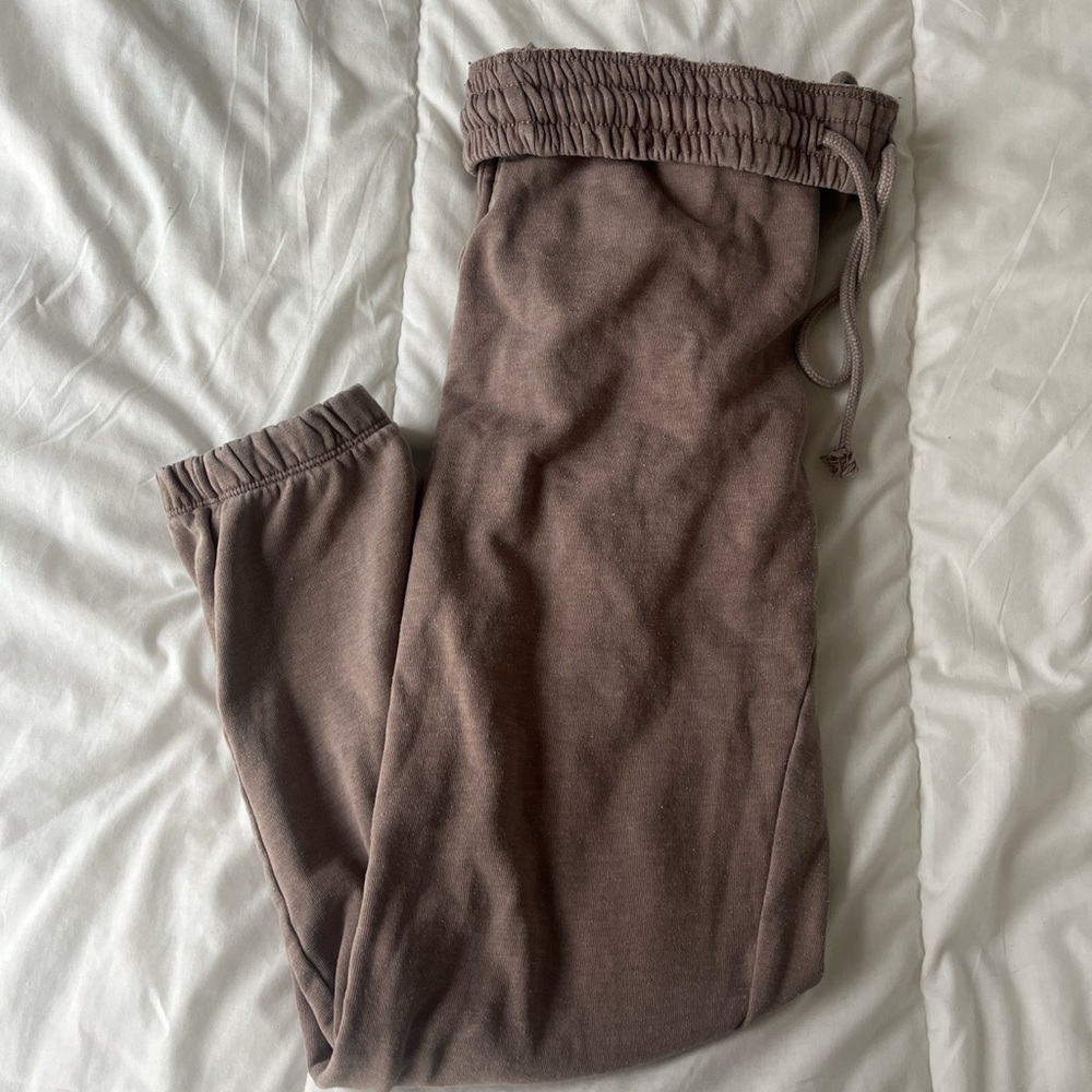 Garage Mocha Brown Sweatpants☕️